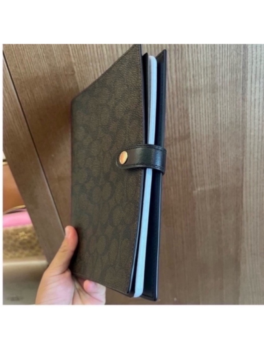 Coach Notebook In Signature Canvas - Picture 3 of 7